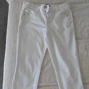 Democracy Skinny White Jeans
